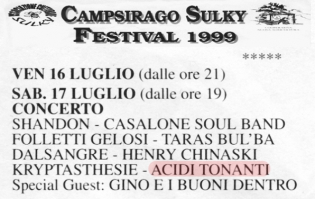 live a campsirago volantino